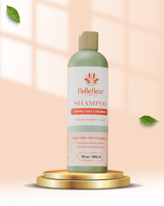 Shampoo sin sal (Anticaida y crecimiento) 14oz